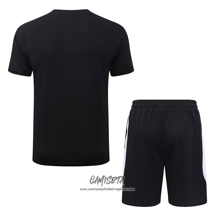 Chandal del Paris Saint-Germain 2026-2027 Manga Corta Negro - Pantalon Corto